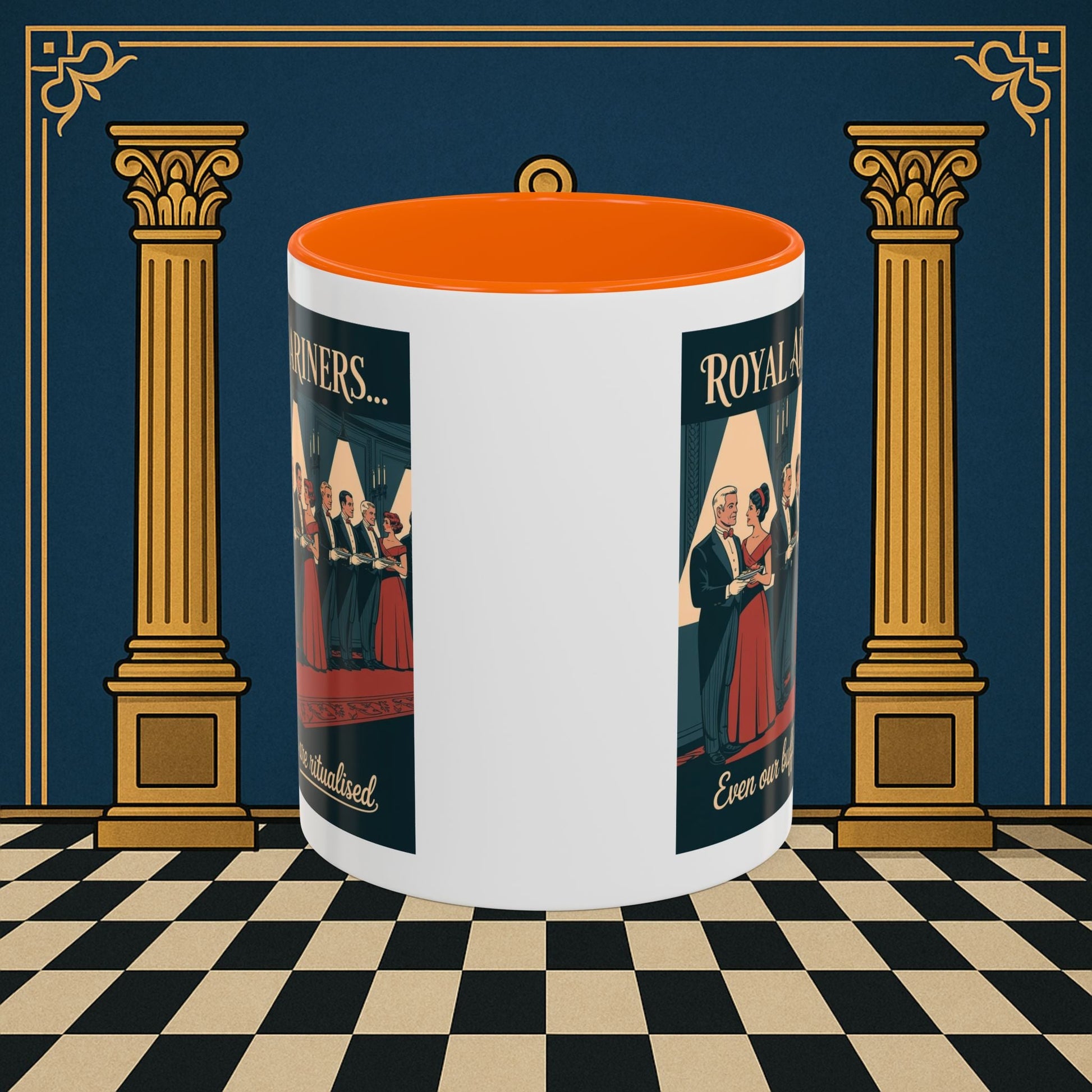 Masonic Mugs - Synchronized Service - Royal Ark Mariners Printify