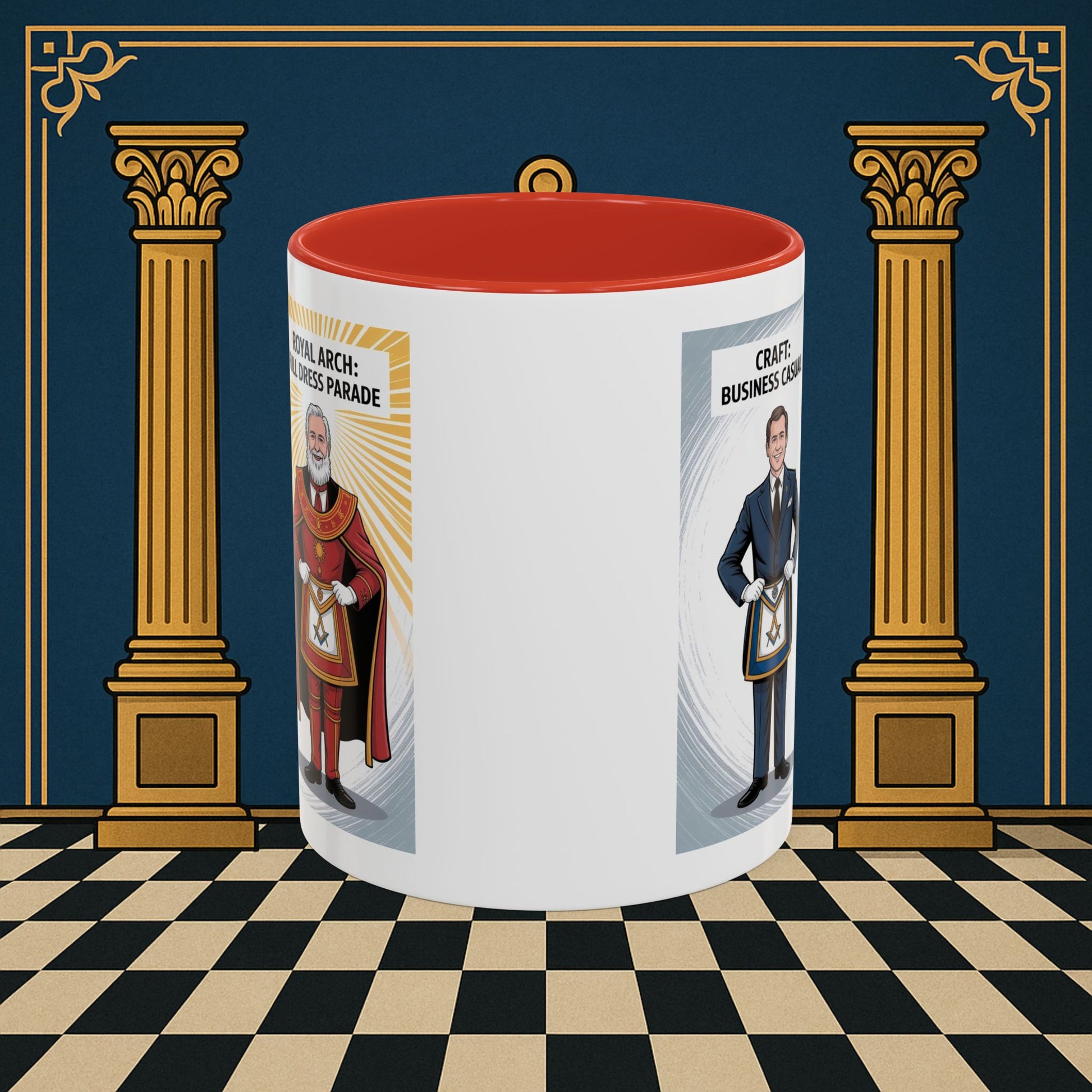 Masonic Mugs - Masonic Dress Code Decoded - Royal Arch