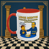Masonic Mugs - Lodge Mentor Guidance: Masonic Ritual Instruction, Lodge Mentor Printify