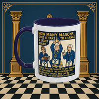 Masonic Mugs Ready to Go – How Many Masons? (Accent Coloured 11oz Mug) Printify
