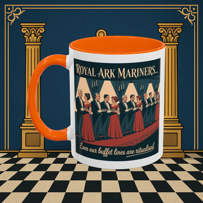 Masonic Mugs - Synchronized Service - Royal Ark Mariners Printify
