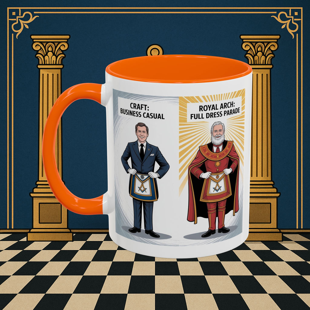 Masonic Mugs - Masonic Dress Code Decoded - Royal Arch