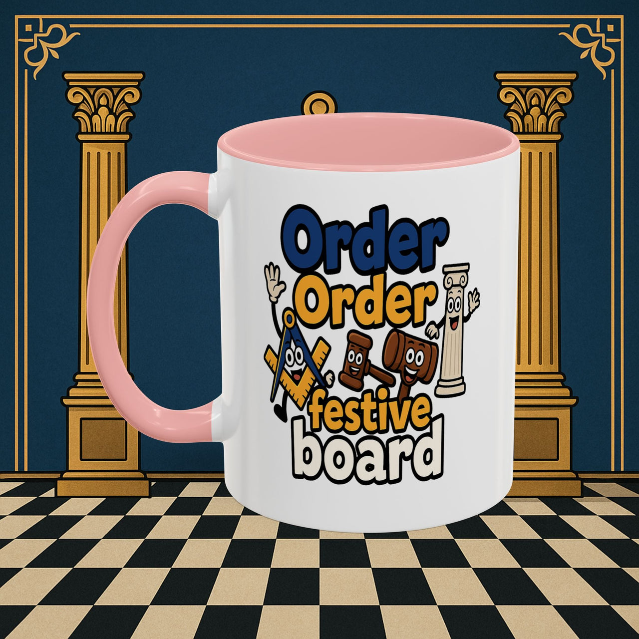 Masonic Mugs - Order Festive Board Printify