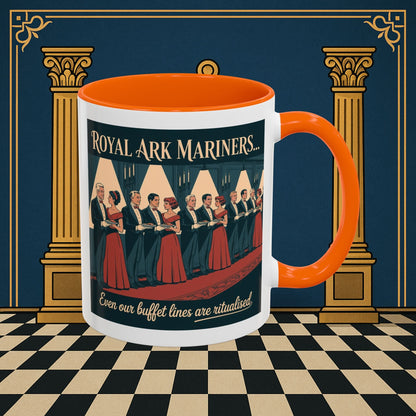 Masonic Mugs - Synchronized Service - Royal Ark Mariners Printify