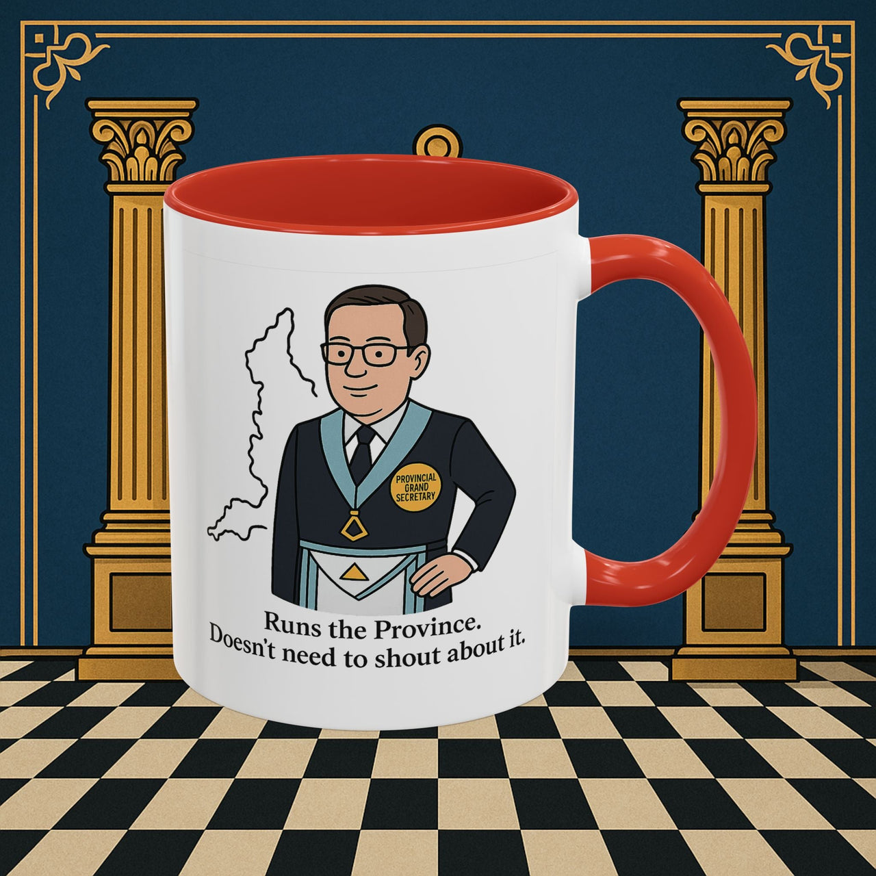 Masonic Mugs - Provincial Pride - Provincial Grand Secretary Printify