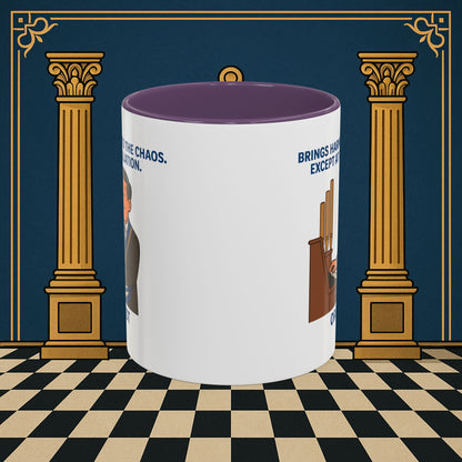Masonic Mugs - Harmony Amid Chaos - Provincial Organist Printify