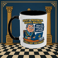 Masonic Mugs - Email Overload - Deputy Provincial Grand Master Printify