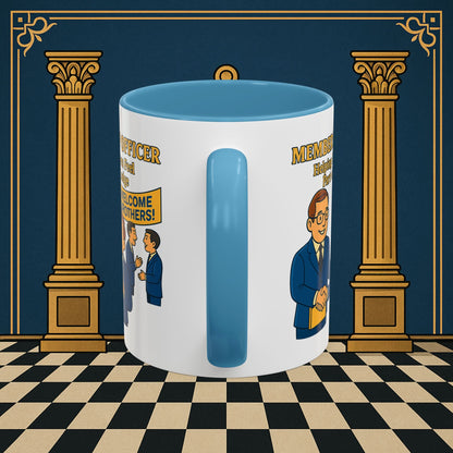 Masonic Mugs - Brotherhood Welcome - Membership Secretary Printify