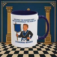 Masonic Mugs - Banner and Barrel - Provincial Standard Bearer Printify