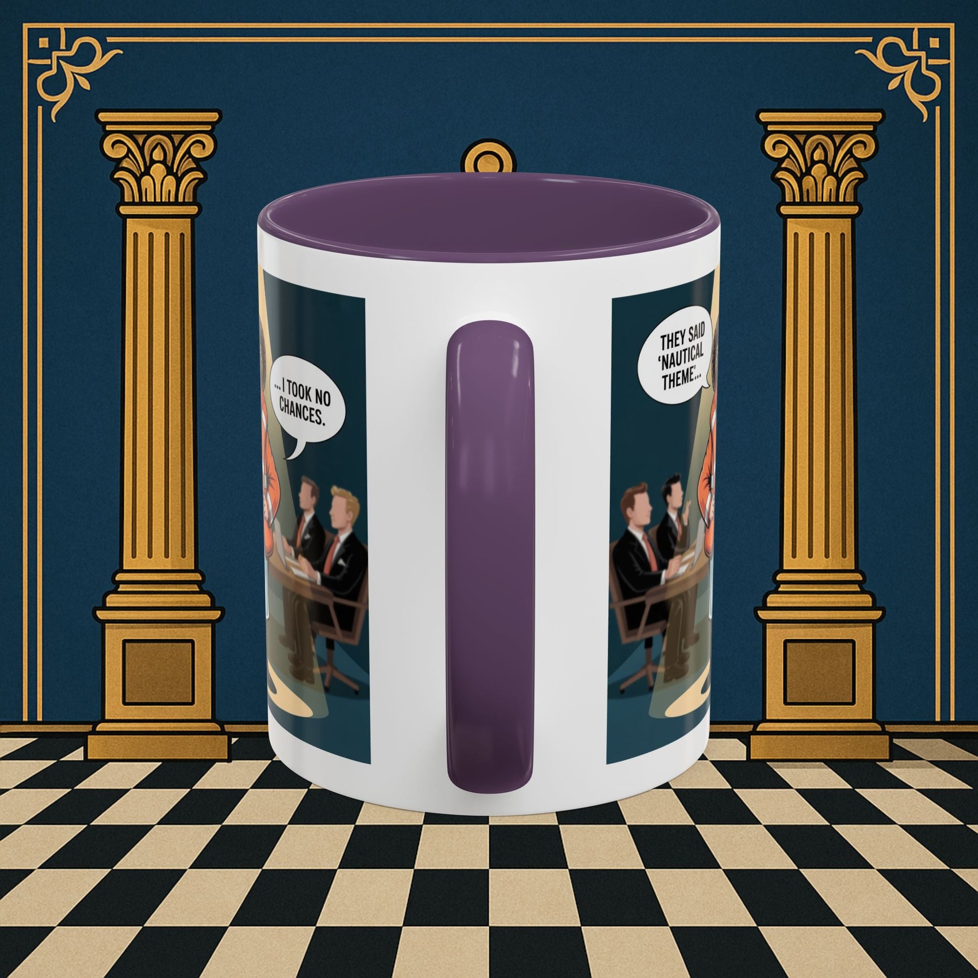 Masonic Mugs - Boardroom Baa - Royal Ark Mariner Printify