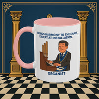 Masonic Mugs - Harmony Amid Chaos - Provincial Organist Printify