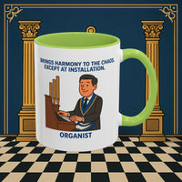 Masonic Mugs - Harmony Amid Chaos - Provincial Organist Printify