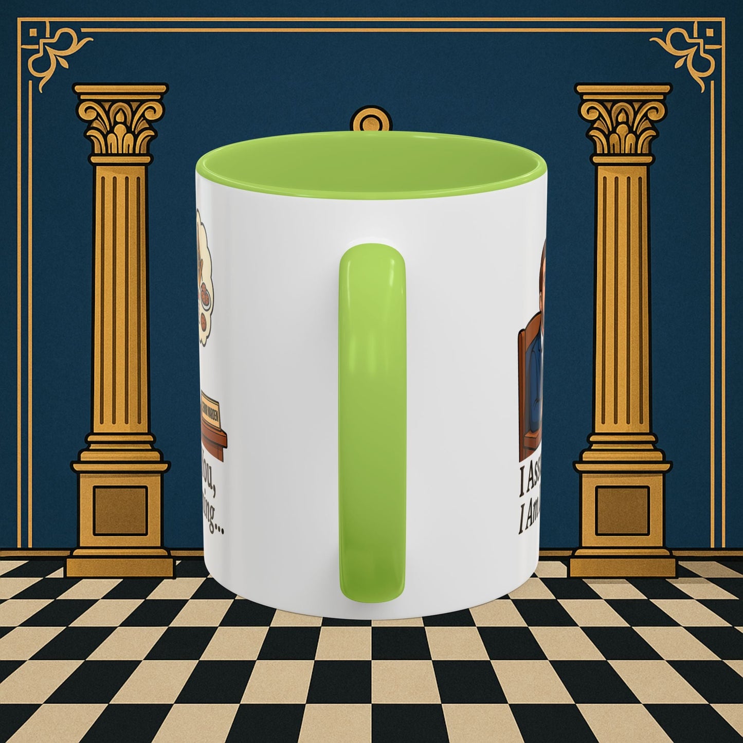 Masonic Mugs - Masonic Musings - Senior Warden Printify