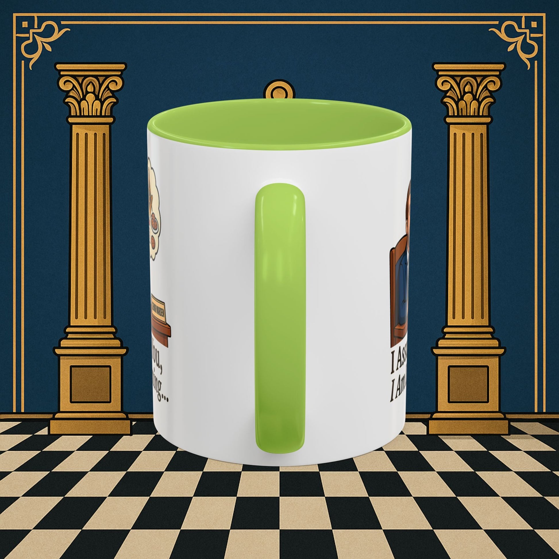 Masonic Mugs - Masonic Musings - Senior Warden Printify