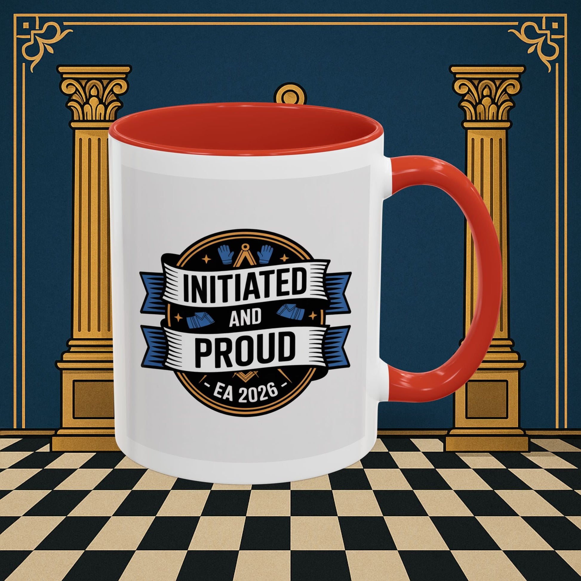 Masonic Mugs - Entered Apprentice 2025 - Ready to Go Printify