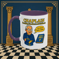 Masonic Mugs Ready to Go - Comfort in Faith - Chaplain Printify