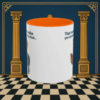 Masonic Mugs Ready to Go – Wrong Ritual (Accent Coloured 11oz Mug) Printify