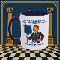 Masonic Mugs - Banner and Barrel - Provincial Standard Bearer Printify