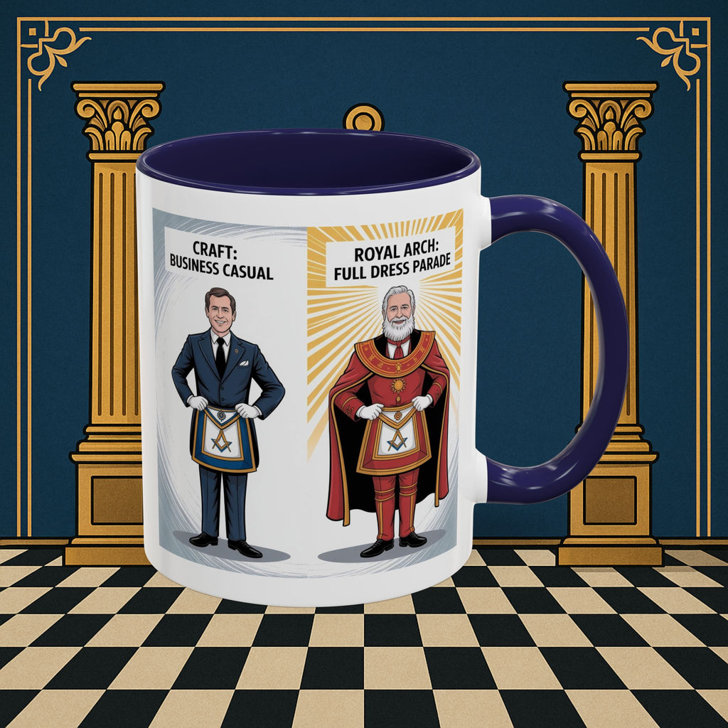 Masonic Mugs - Masonic Dress Code Decoded - Royal Arch