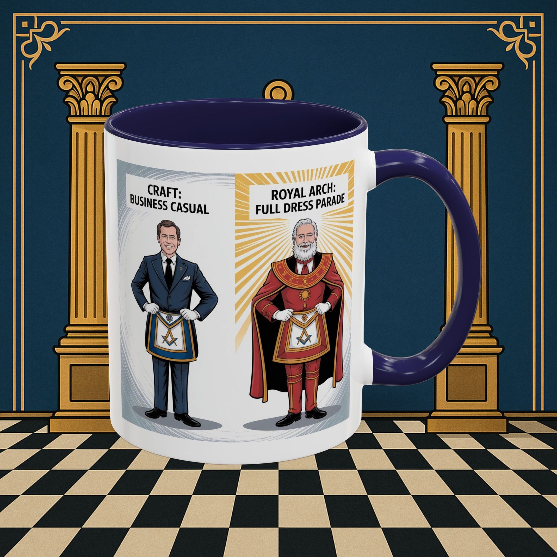 Masonic Mugs - Masonic Dress Code Decoded - Royal Arch