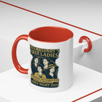 Masonic Mugs Ready to Go – Freemasonry’s First Ladies – Ladies’ Night 2025 (Accent Coloured 11oz Mug) Printify