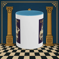 Masonic Mugs – Ladies of the Lodge: Grace, Strength & Support (Accent Coloured 11oz Mug) Printify