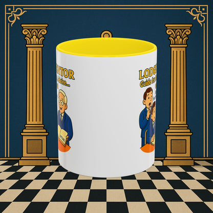 Masonic Mugs - Lodge Mentor: Fraternal Ritual Guidance, Lodge Mentor Printify
