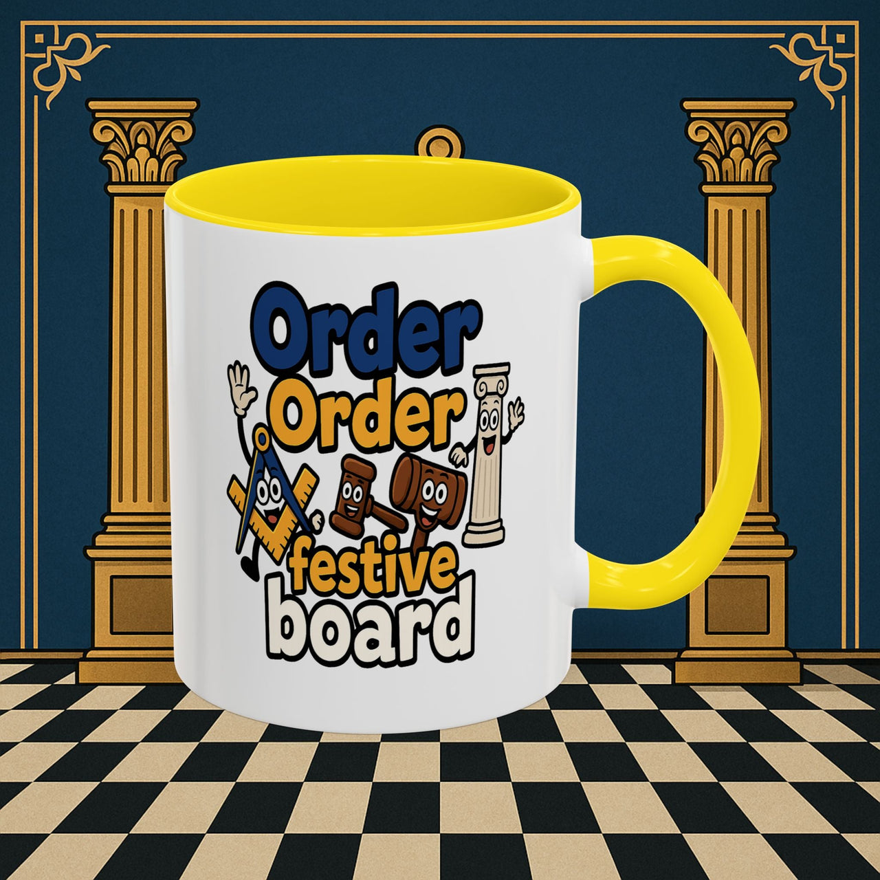 Masonic Mugs - Order Festive Board Printify