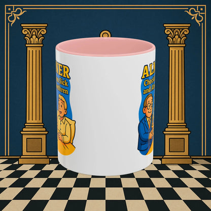 Masonic Mugs - Caring Compassion - Almoner Printify