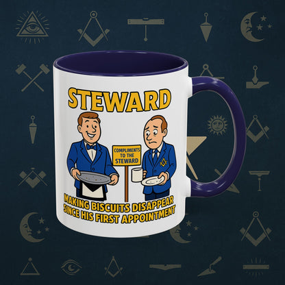 Masonic Mugs - Vanishing Biscuits - Steward Printify