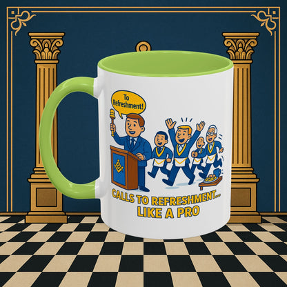 Masonic Mugs - Masonic Refreshment Revelry: Fraternal Lodge Humor, Junior Warden Printify