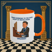 Masonic Mugs - Harmony Amid Chaos - Provincial Organist Printify