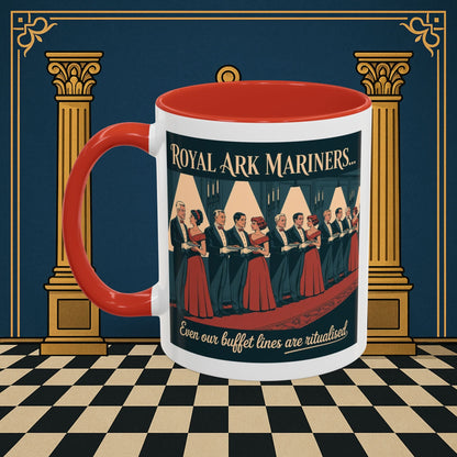 Masonic Mugs - Synchronized Service - Royal Ark Mariners Printify