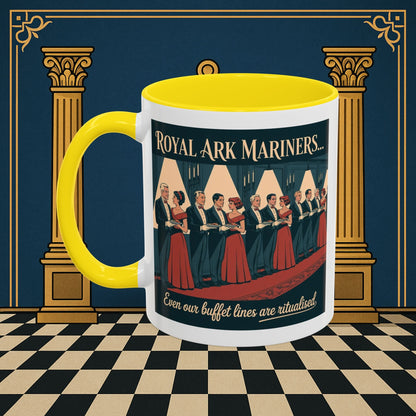 Masonic Mugs - Synchronized Service - Royal Ark Mariners Printify