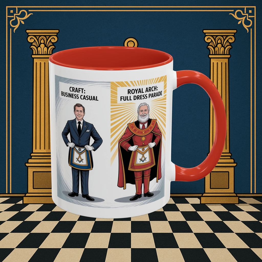 Masonic Mugs - Masonic Dress Code Decoded - Royal Arch