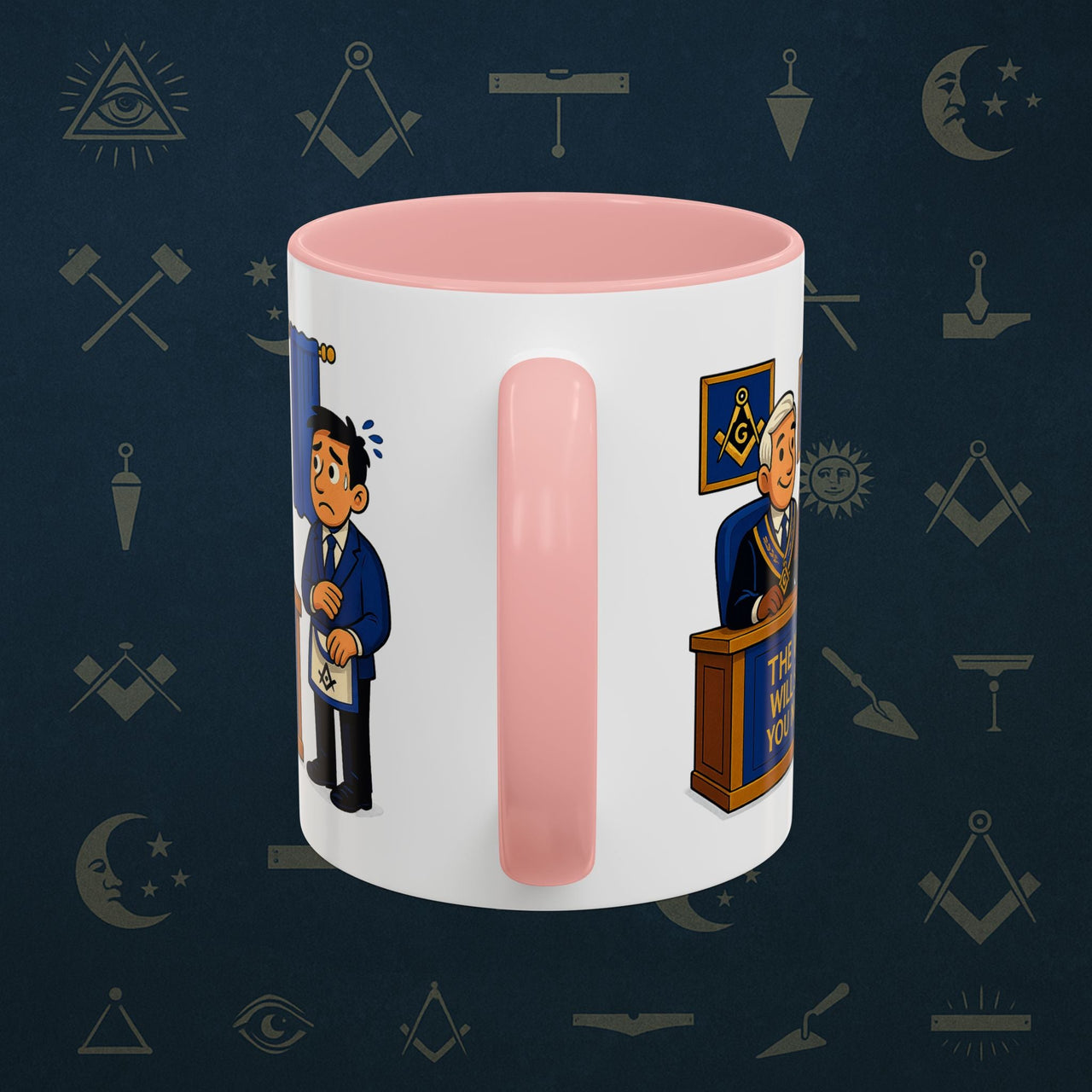 Masonic Mugs - The Masonic Moment - Worshipful Master Printify