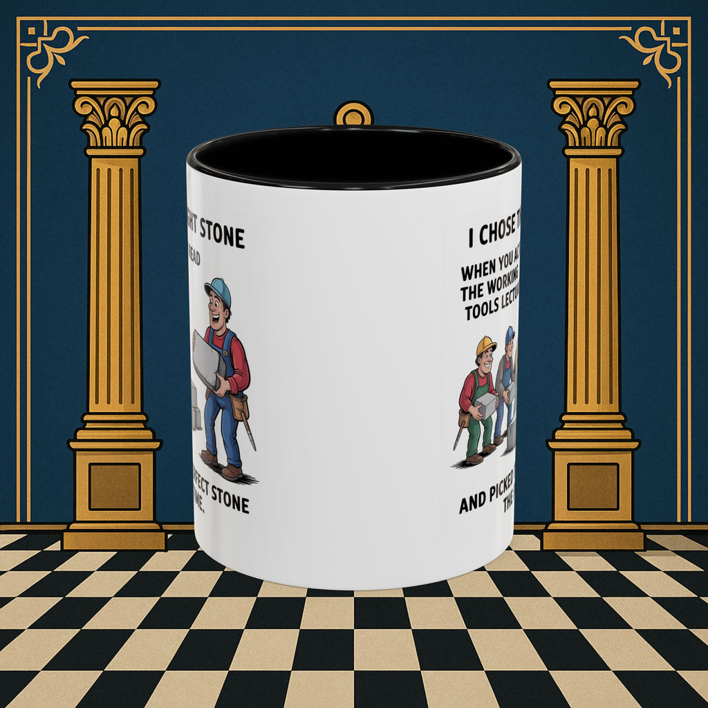 Masonic Mugs - Stone Selection Strategy - Mark Masonry