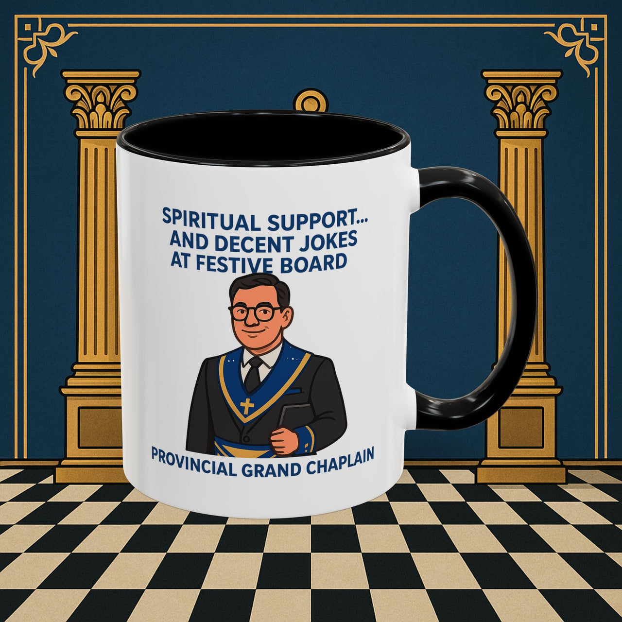 Masonic Mugs - Divine Humor - Provincial Grand Chaplain Printify