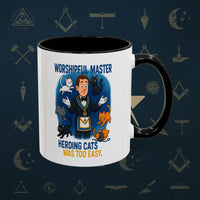 Masonic Mugs - Masonic Cats Assemble - Worshipful Master Printify