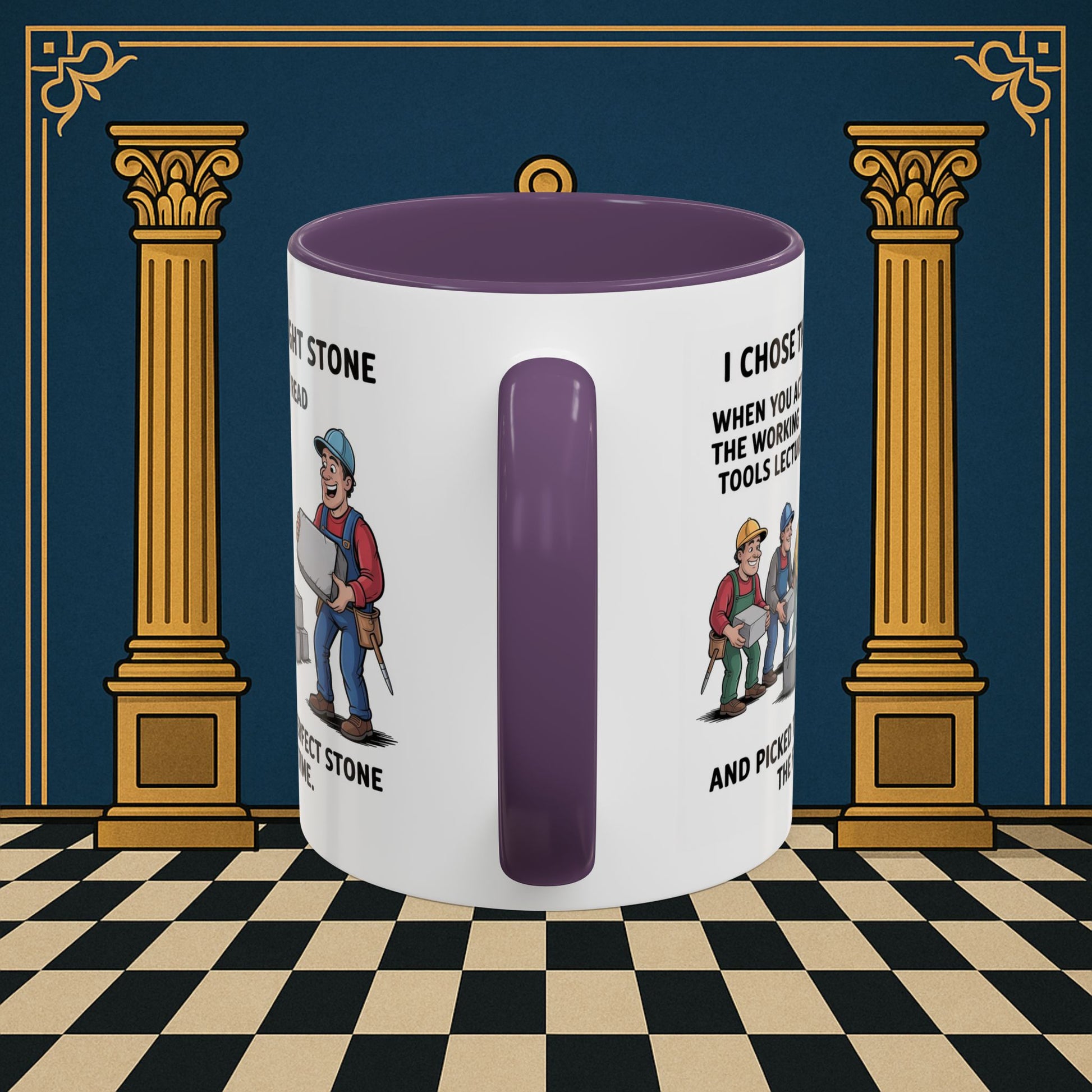 Masonic Mugs - Stone Selection Strategy - Mark Masonry