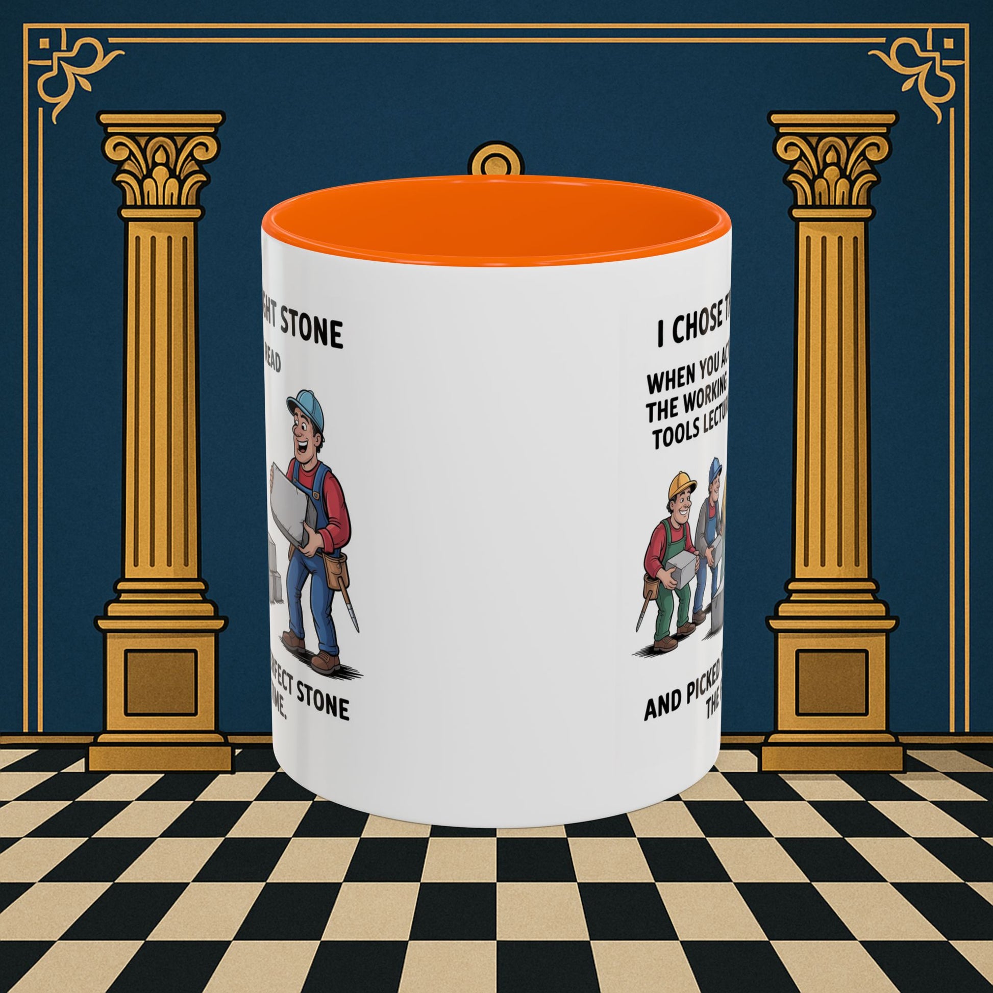 Masonic Mugs - Stone Selection Strategy - Mark Masonry