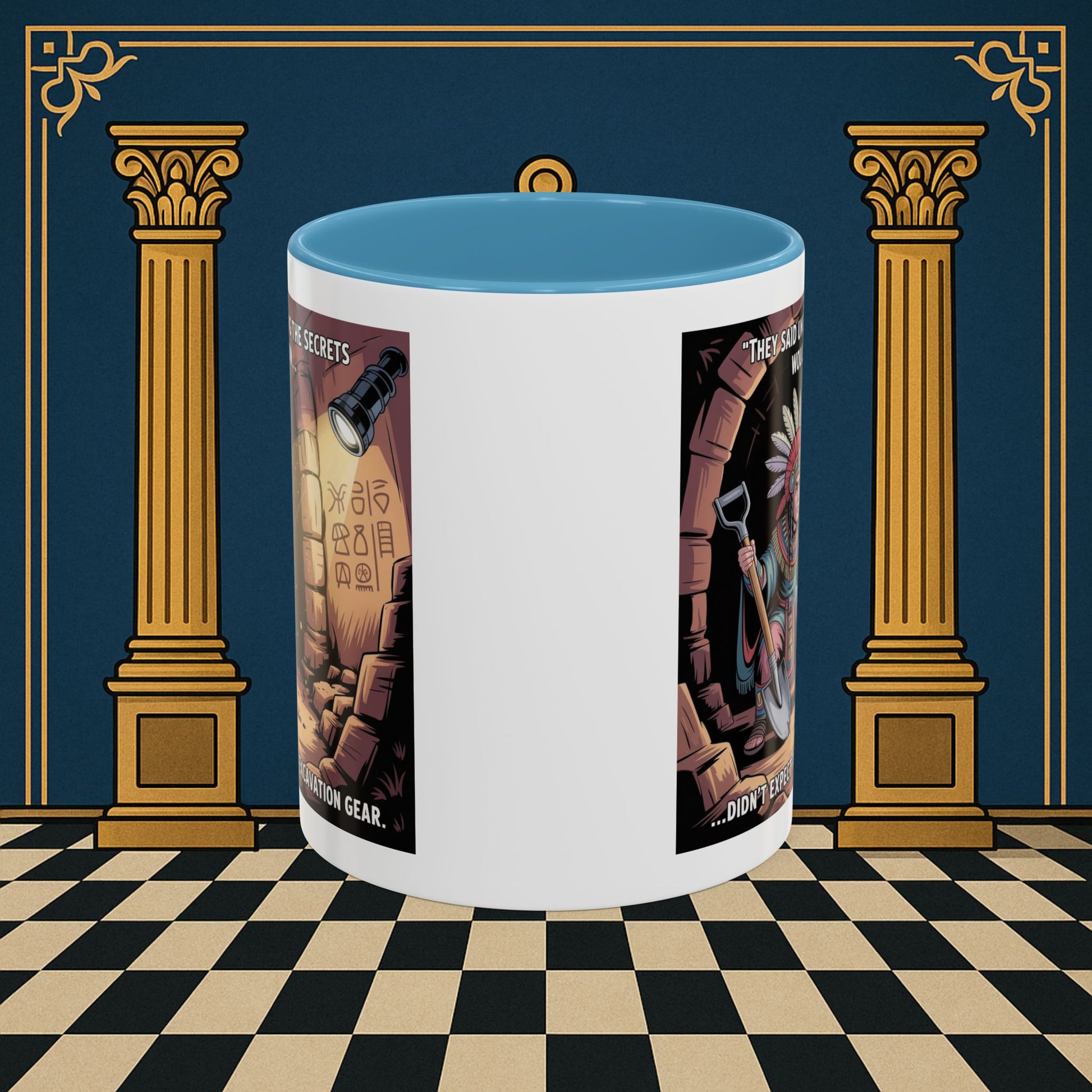 Masonic Mugs - Dig Happens - Royal Arch
