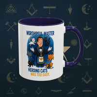 Masonic Mugs - Masonic Cats Assemble - Worshipful Master Printify