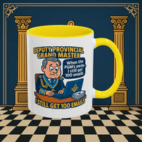 Masonic Mugs - Email Overload - Deputy Provincial Grand Master Printify