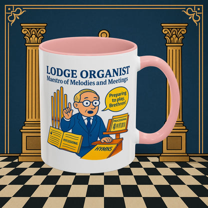 Masonic Mugs - Maestro of Melodies - Organist Printify