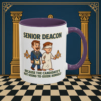 Masonic Mugs - Guiding Light - Senior Deacon Printify