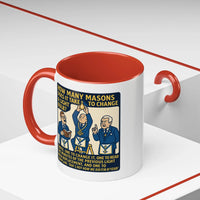 Masonic Mugs Ready to Go – How Many Masons? (Accent Coloured 11oz Mug) Printify