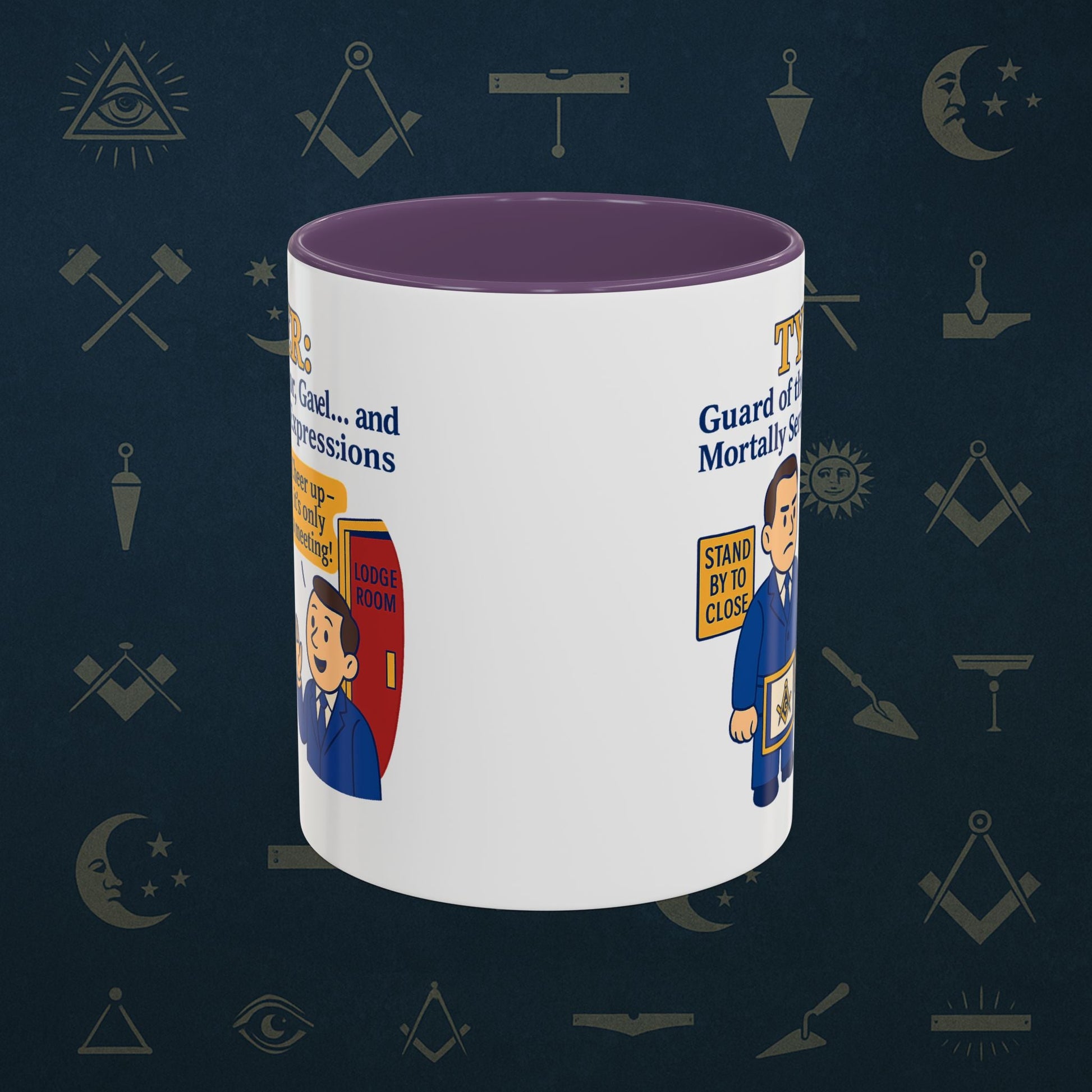 Masonic Mugs - Masonic Mysteries - Tyler Printify