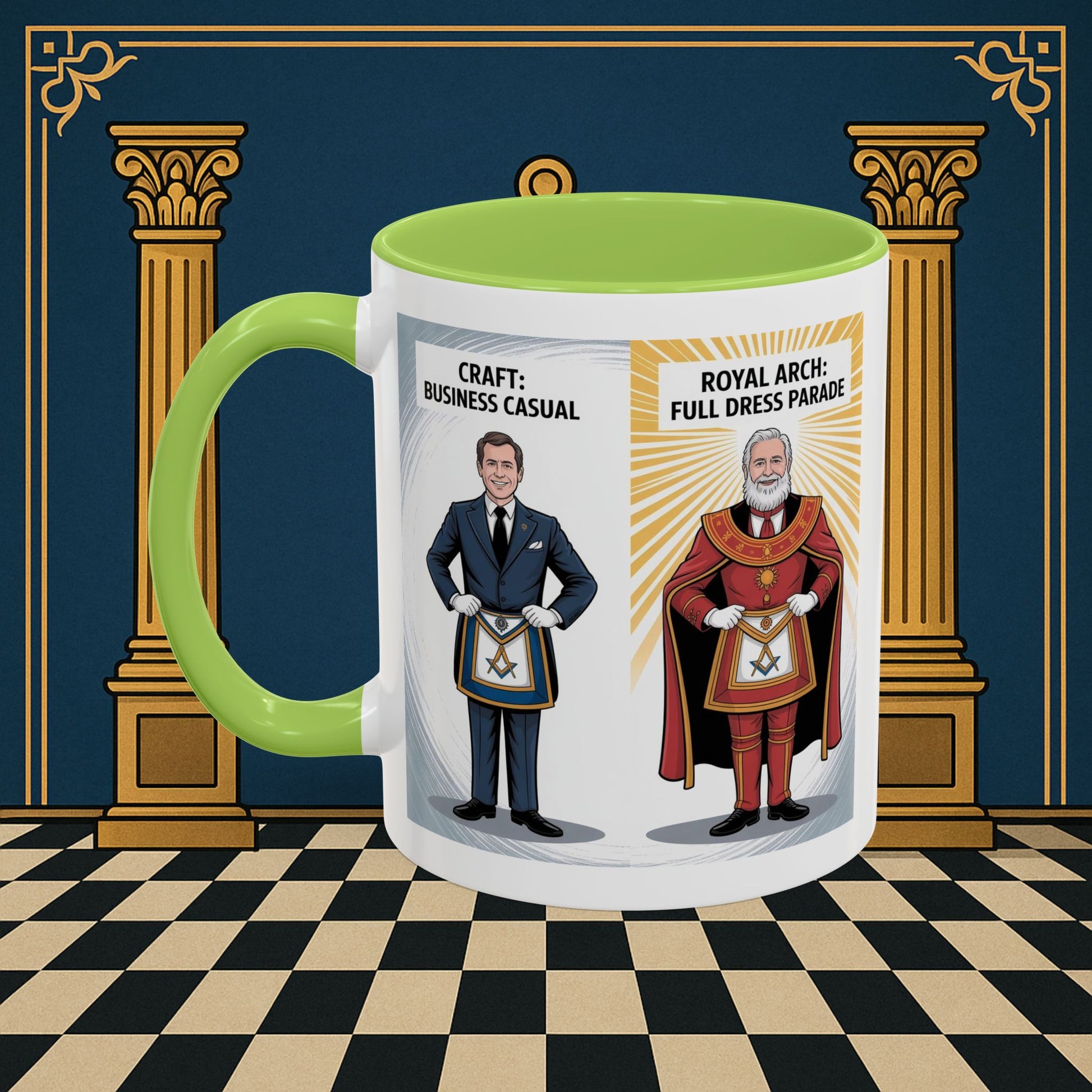 Masonic Mugs - Masonic Dress Code Decoded - Royal Arch