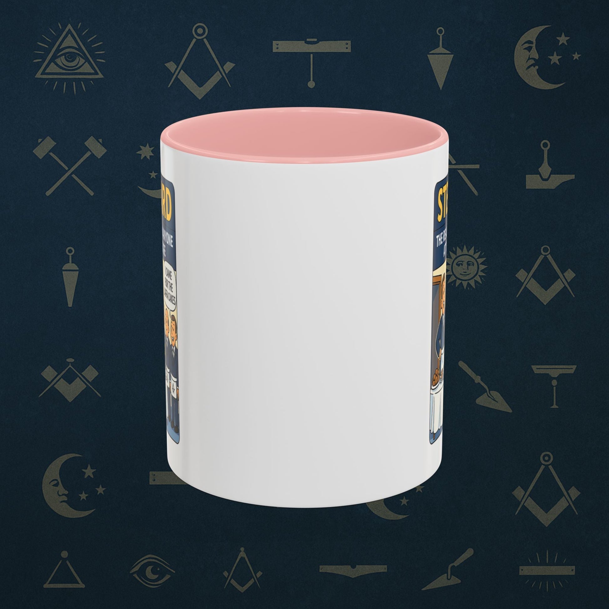 Masonic Mugs - Cake and Conspiracy - Steward Printify